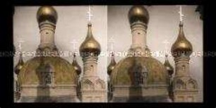 Vergoldete Kuppeln der russischen Kirche, Skierniewice