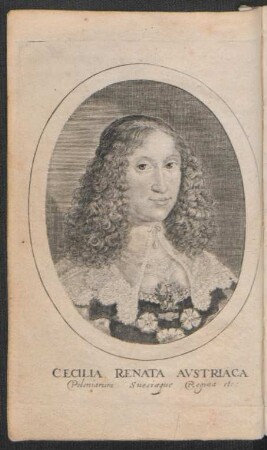 Cecilia Renata Austriaca Poloniarum Sueciaeque Regina etc.