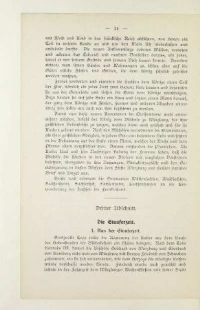 Dritter Abschnitt. Die Stauferzeit