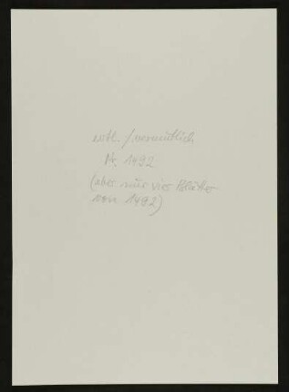 Verlassenschaft von Privatperson: Vermögens-Inventar der Eheleute J.W. Reinhardt. Mannheim.