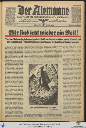 30./31.01.1937 (Samstag/Sonntag-Ausgabe)