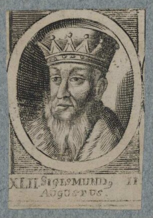 Bildnis des Sigismund Augustus II., König von Polen