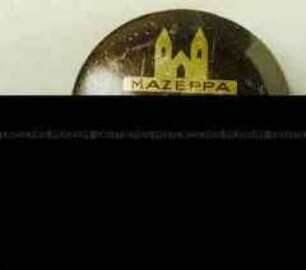 Blechdose für "MAZEPPA SCHWEIZER PECTORAL TABLETTEN"