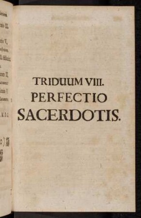789-892, Triduum VIII