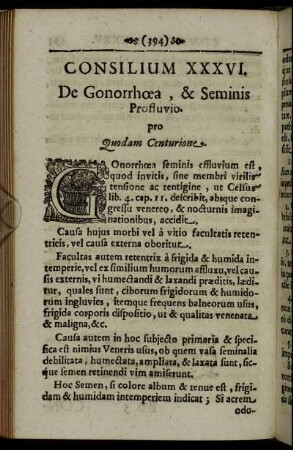 Consilium XXXVI. - Consilium XXXIX.