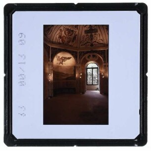 Padua, Loggia e Odeo Cornaro : Odeon, zentraler Saal, Freskenausstattung
