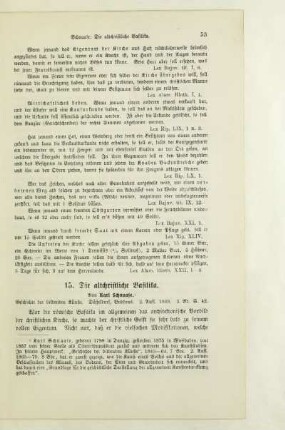 15. Die altchristliche Basilika
