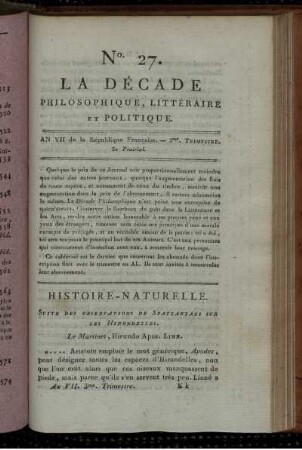 Histoire - Naturelle.