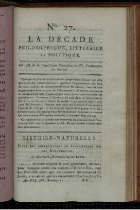 Histoire - Naturelle.
