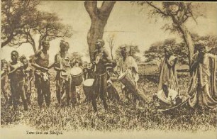 Tam-tam au Sénégal.