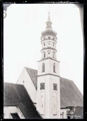 Katholische Stadtpfarrkirche; Turm