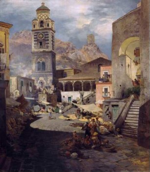 Marktplatz von Amalfi
