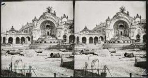 Paris. Abbau Weltausstellung 1900. Marsfeld. Château d'Eau