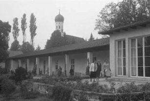 Bad Heilbrunn: Wandelhalle im Kurhaus