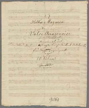 2 Dances, pf, op. 103 - BSB Mus.Schott.Ha 9480-2