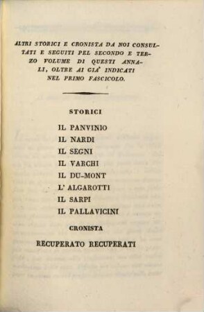 Annali della città di Faenza, 2