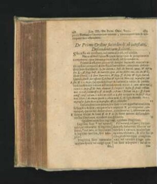 De Primo Ordine succedendi ab intestato, Descendendium scilicet. Caput I. -VII.