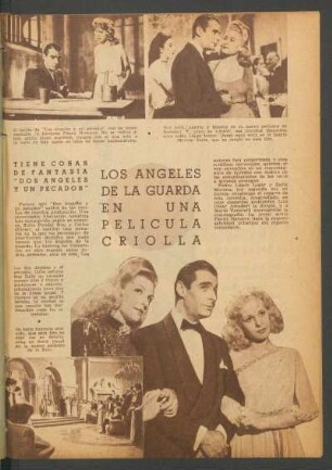 Los ángeles de la guarda en una película criolla