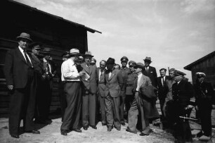 Braila: Gruppe auf der Werft
