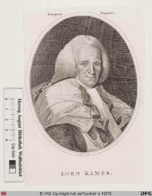 Bildnis Henry Home (1752 Lord Kames)