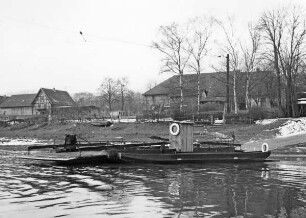 Alte Fähren an der Weser