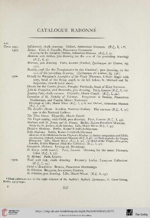 Catalogue raisonné