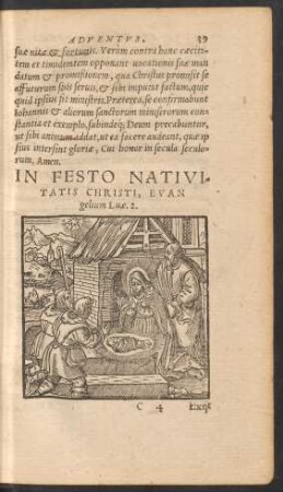 In Festo Nativitatis Christi ...