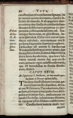 Caput XXVIII. - Caput XXXII.