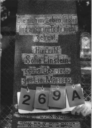 Grabstein 269 [Hahn S. 61 Grab-Nr. 175]: Grabstein 269A [Hahn S. 61 Grab-Nr. 175]