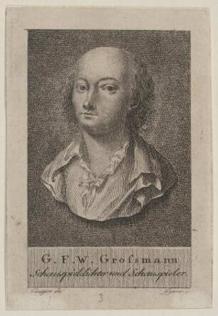 Bildnis des G. F. W. Grossmann