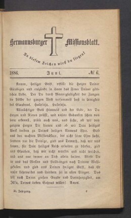 1886. Juni. N°. 6