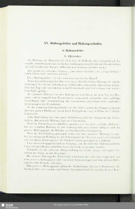 XV. Haltungsfehler und Haltungsschäden
