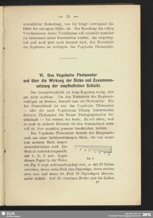 VI. das Vogelsche Photometer und über die Wirkung der Dicke und Zusammensetzung der empfindlichen Schicht