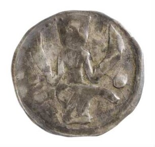 Münze, Pfennig, um 1220