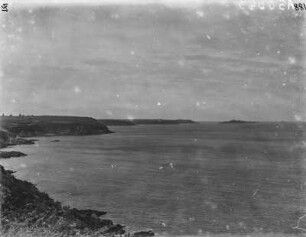 Küstenlinie : Blick entlang der Küste von Port de la Chaine nach L’île des Landes.