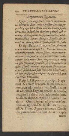 Argumentum Quartum.