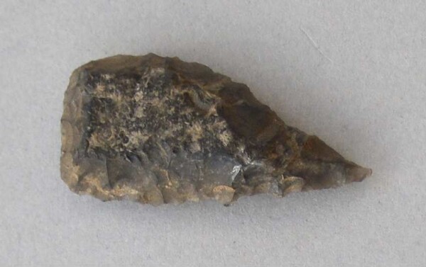 Stone arrowhead