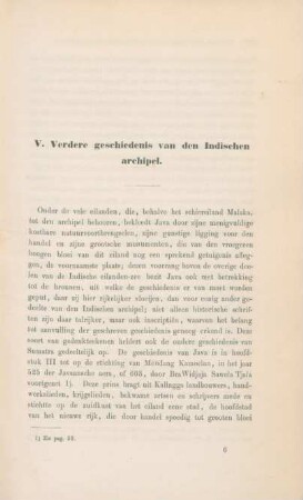 V. Verdere geschiedenis van den Indischen archipel.