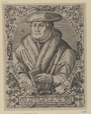 Bildnis des Ioan Oltendorpius