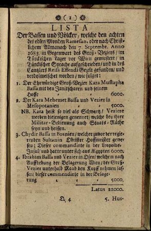 Lista.