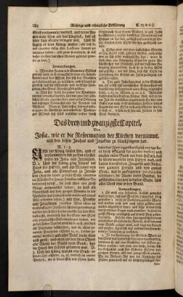 284-291, Das drey und zwanzigste Capitel