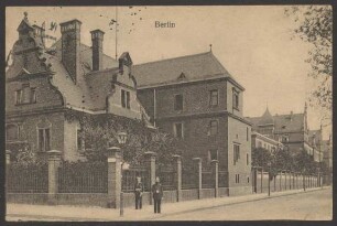 Ansichtskarte Offizierskasino Garde-Kürassier-Regiment, 1919