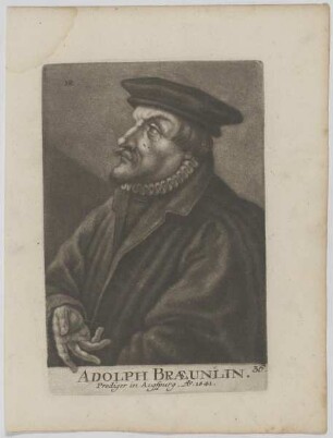Bildnis des Adolph Braeunlin