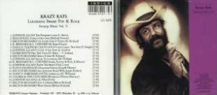 Swamp Music Vol V. Krazy Kats. Louisiana Swamp Pop +Rock
