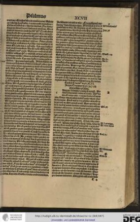 Incipit tractatus de psalmo XCVII.