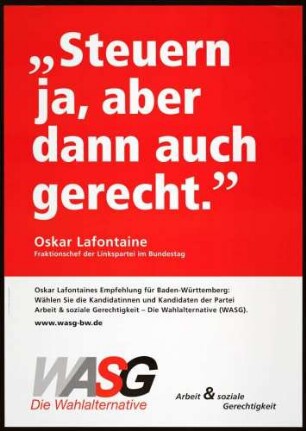 WASG, Landtagswahl 2006