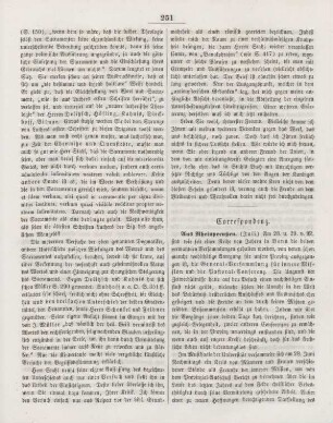251-255 Correspondenz
