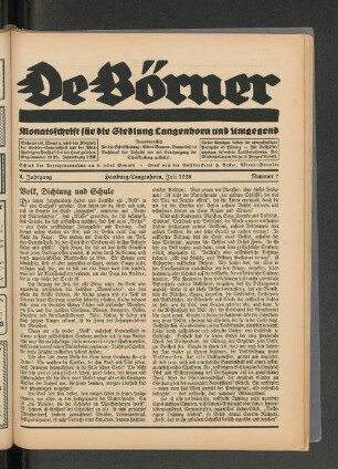Juli 1928 Nummer 7