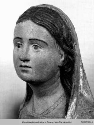 Thronende Madonna mit Kind