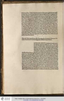 Plutarchi Historiographi greci de vita atque gestis Alcibiadis historia per Donatum Acciaiolum in latinum linguaium traducta incipit feliciter.